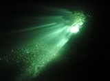 More impressive light effects in Cenote Calavera
